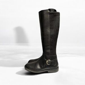 🌻NEW COLE HAAN Black "Isabell" Stretch Equestrian Riding Boots Size 6